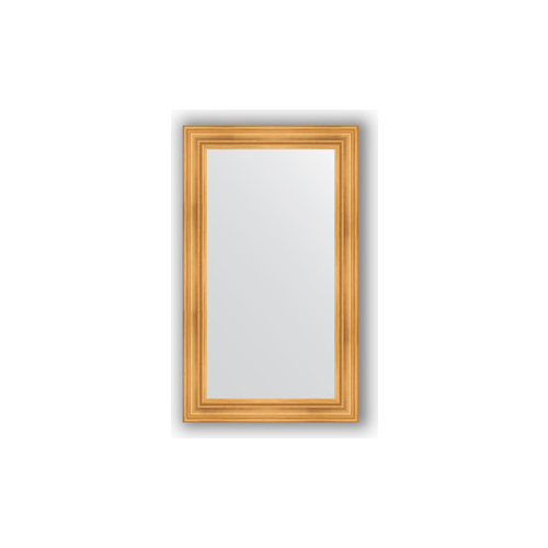 Зеркало в багетной раме поворотное Evoform Definite 72x122 см, травленое золото 99 мм (BY 3219)