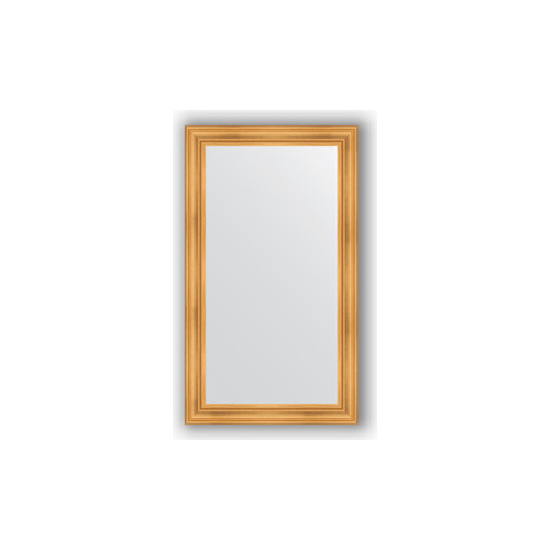 Зеркало в багетной раме поворотное Evoform Definite 82x142 см, травленое золото 99 мм (BY 3315)