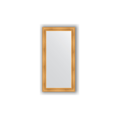 Зеркало в багетной раме поворотное Evoform Definite 82x162 см, травленое золото 99 мм (BY 3347)