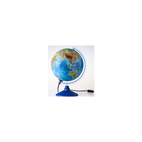 Globen Глобус Земли физико-политический с подсветкой 250 серия Евро (Ке012500191)