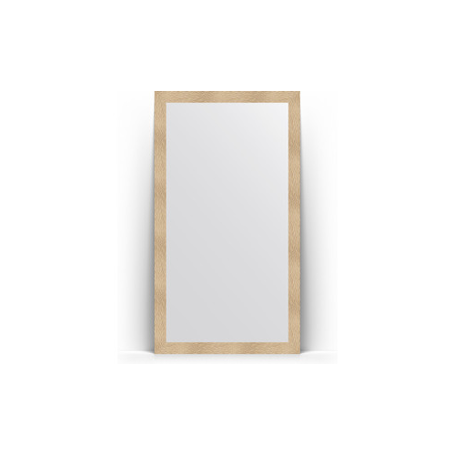 Зеркало напольное Evoform Definite Floor 111x201 см, в багетной раме - золотые дюны 90 мм (BY 6019)