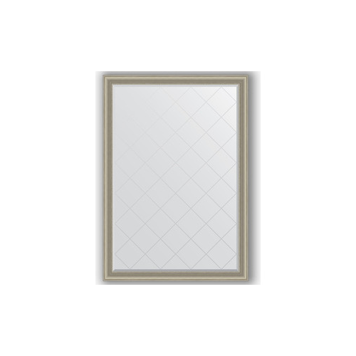 Зеркало с гравировкой поворотное Evoform Exclusive-G 131x186 см, в багетной раме - хамелеон 88 мм (BY 4493)
