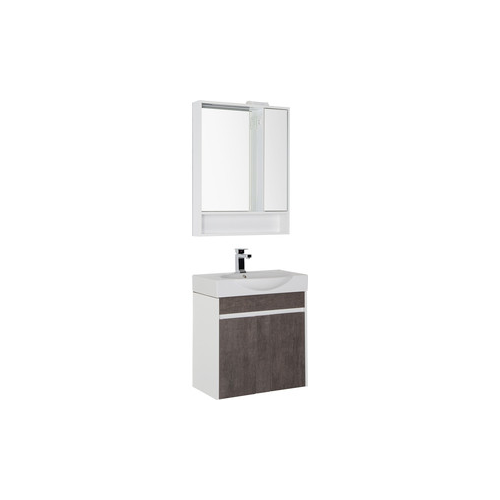 Мебель для ванной Aquanet Коста 65 белый/дуб антик
