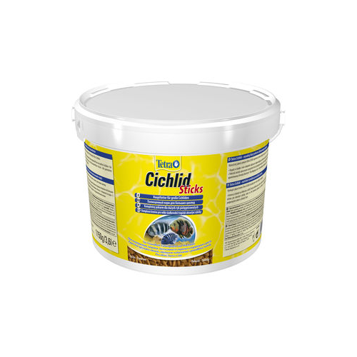 Корм Tetra Cichlid Sticks Premium Food for Large Cichlids палочки для крупных цихлид 10л (153691)