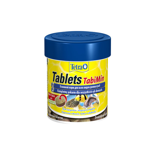 Корм Tetra Tablets TabiMin Shrimps Complete Food for Bottom-feeding Fish таблетки с креветками для всех видов донных рыб 275таб (199255)