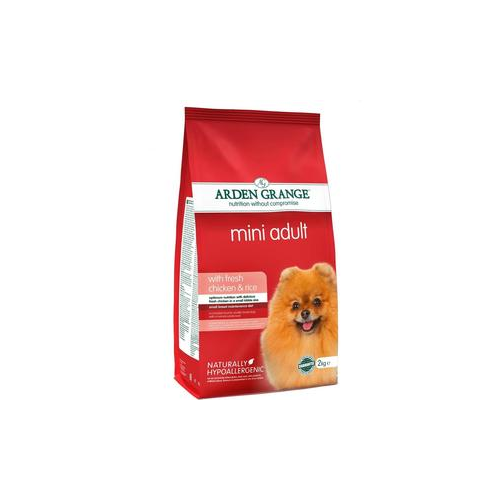 Сухой корм ARDEN GRANGE Adult Dog Mini Hypoallergenic with Fresh Chicken&Rice гипоалергенный с курицей и рисом для собак мелких пород 2кг (AG631280)