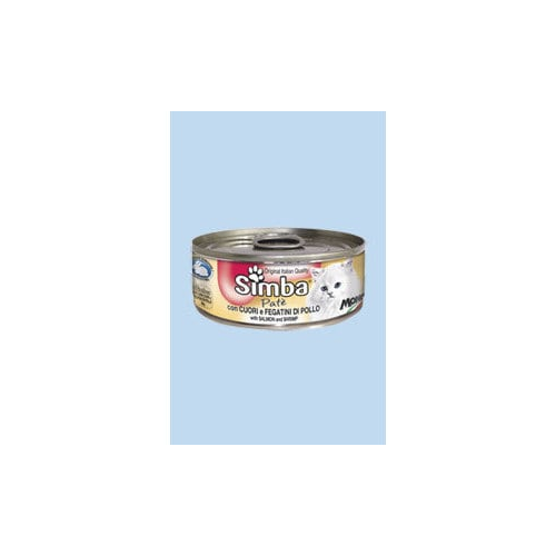 Консервы Simba Petfood Cat Pate with Heart and Chicken Liver с сердцем и куриной печенью для кошек 85г