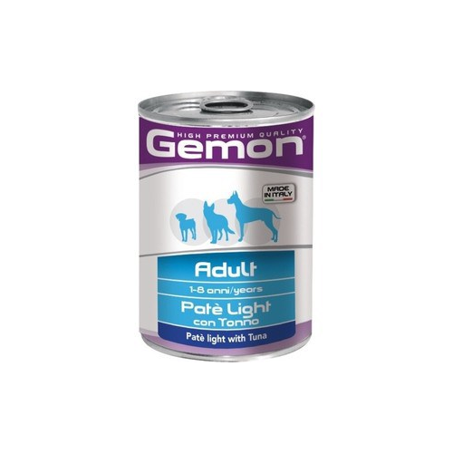Консервы Gemon Dog Light Pate with Tuna облегченный с тунцом паштет для собак 400г