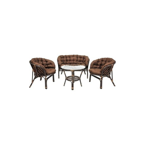 Комплект кофейный EcoDesign ''Багама'' 03/10 Б (S) (стол+2 кресла+диван)
