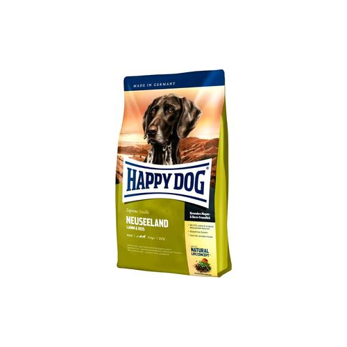 Сухой корм Happy Dog Supreme Sensible Adult 11kg+ Neuseeland Lamb & Rice с ягненком и рисом для собак средних и крупных пород 4кг (03533)