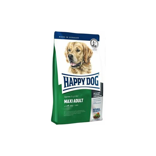 Сухой корм Happy Dog Supreme Fit & Well Maxi Adult 26kg+ с мясом птицы облегченный для собак крупных пород 15кг (60013)
