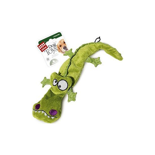 Игрушка GiGwi Dog Toys Squeaker крокодил с 4-мя пищалками для собак (75021)