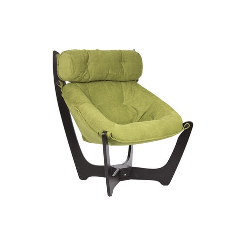 Кресло для отдыха Мебель Импэкс МИ Модель 11 венге каркас венге, обивка Verona Apple Green