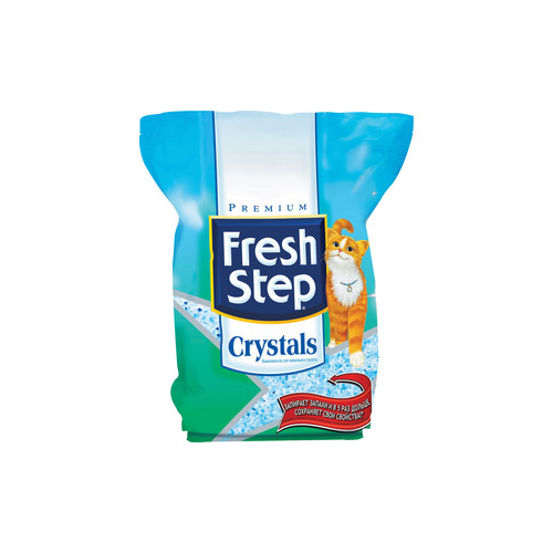 Наполнитель Fresh Step Crystals - впитывающий силикагель для кошек 3,62кг