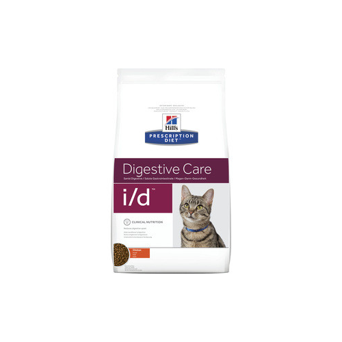 Сухой корм Hill's Prescription Diet i/d Digestive Care with Chicken с курицей диета при лечении заболеваний ЖКТ для кошек 400г (5483)