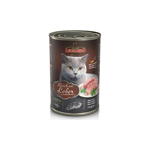 Консервы Leonardo Quality Selection Rich In Liver c печенью для кошек 400г (756239)
