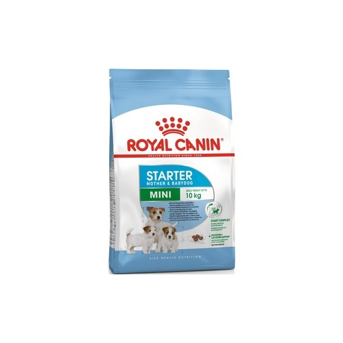 Сухой корм Royal Canin Mini Starter Mother & Babydog для щенков мелких пород до 2-х месяцев, беременных и кормящих собак 1кг (186010)