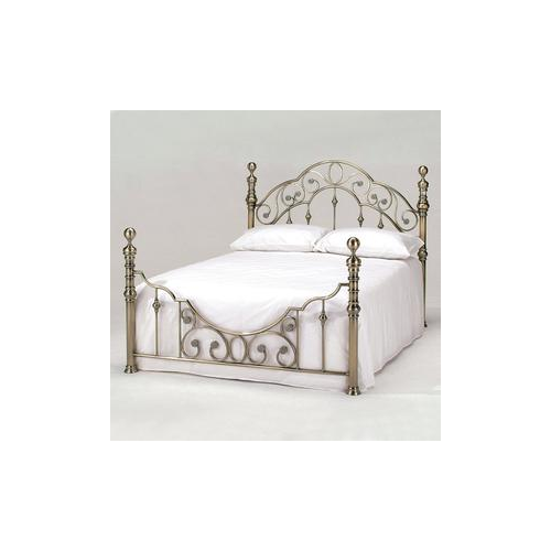 Кровать металлическая TetChair VICTORIA 140x200, цвет античная медь