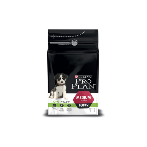 Сухой корм PRO PLAN OPTISTART Puppy Medium с курицей и рисом для щенков средних пород 1,5кг (12272270)
