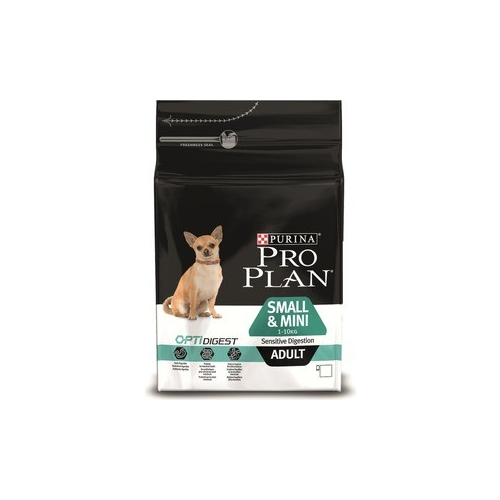 Сухой корм PRO PLAN OPTIDIGEST Sensitive Digestion Adult Small & Mini с ягненком для собак мелких пород с чувствительным пищеварением 3кг (12278062)