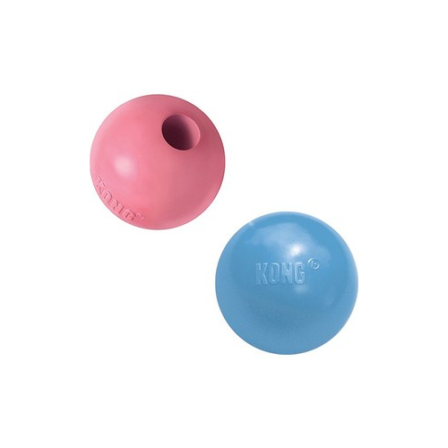 Игрушка KONG Puppy Ball with Hole Small ''Мячик'' под лакомства 6см для щенков