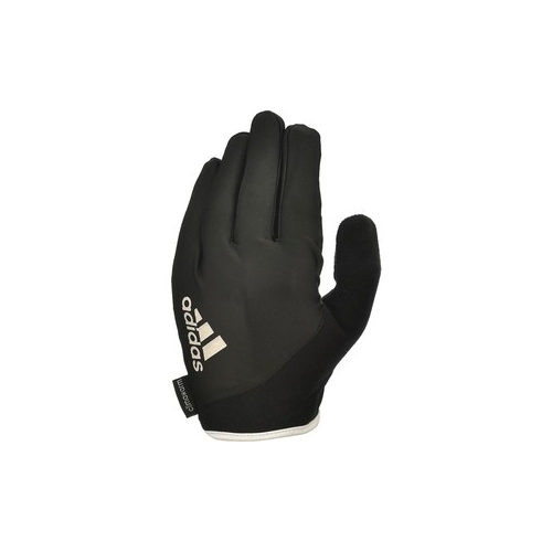 Перчатки для фитнеса Adidas ADGB-12424WH (с пальцами) Adidas Essential черно/белые р. XL