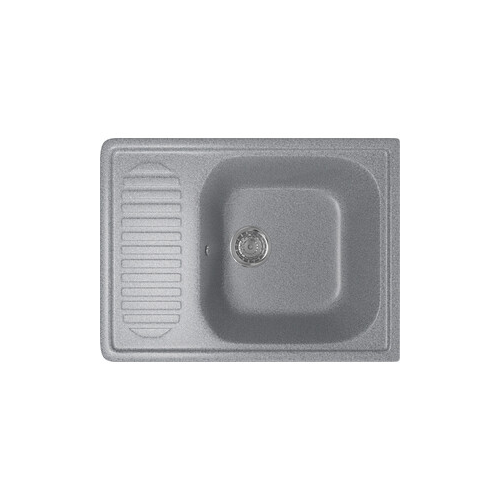 Кухонная мойка Mixline ML-GM18 64x49 темно-серый 309 (4630030634546)