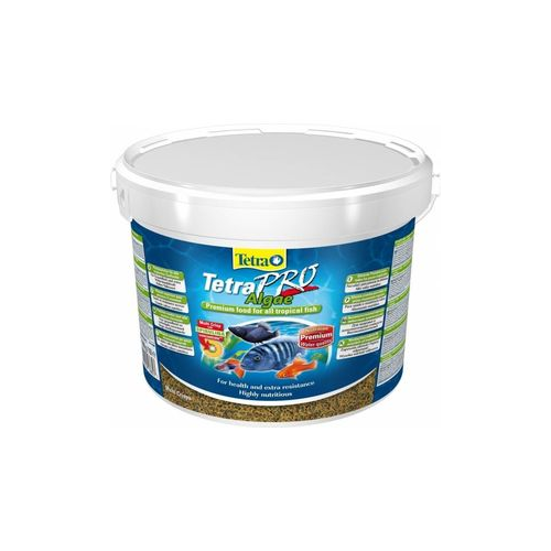 Корм Tetra TetraPro Algae Crisps Premium Food for All Tropical Fish чипсы со спирулиной для всех видов тропических рыб 10л