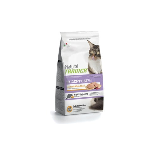 Сухой корм Trainer Natural Exigent Cat with Fresh White Meats со свежим белым мясом для привередливых кошек 1,5кг