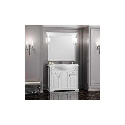 Мебель для ванной Opadiris Риспекто 105 белый матовый 9003