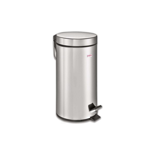 Ведро-контейнер для мусора (урна) с педалью Лайма Classic 30л зеркальное, нержавеющая сталь 232263