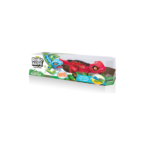 Интерактивная игрушка ROBO ALIVE Робо-ящерица(Красная) (Т10994)