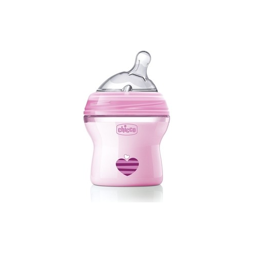 Бутылочка Chicco Natural Feeling PP, 0+, 150 мл, pink 310205206