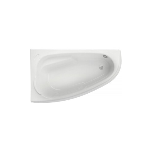 Акриловая ванна Cersanit Joanna 160х95 см, левая, ультра белая (WA-JOANNA*160-L-W)
