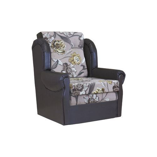 Кресло кровать Шарм-Дизайн Классика М велюр цветы