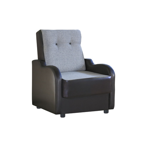 Кресло Шарм-Дизайн Классика В шенилл серый