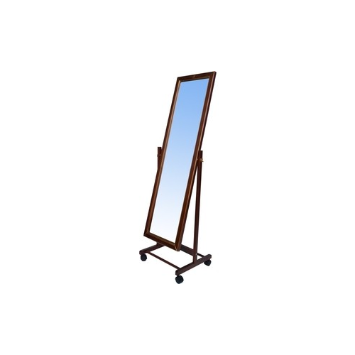Зеркало напольное Мебелик В 27Н средне-коричневый