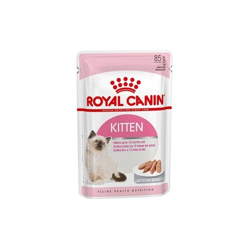 Паучи Royal Canin Kitten Mousse паштет для котят 85г (783601)