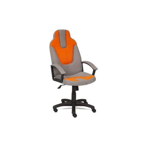Кресло TetChair NEO3 ткань серый/оранжевый С27/С23