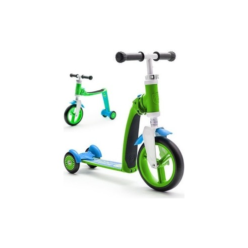 Беговел-самокат Scoot&Ride (трансформер) Highway Baby Plus (зелено-голубой)