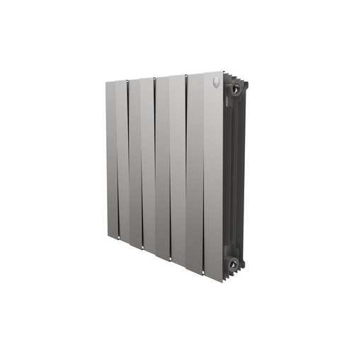 Радиатор отопления ROYAL Thermo биметаллический PianoForte 500 Silver Satin 8 секций