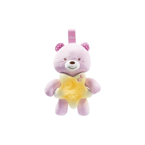 Игрушка-подвеска Chicco Игрушка-подвеска ''Медвежонок'' розовый, 0+ 90750