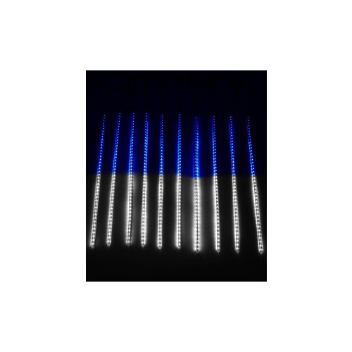 Light Комплект Тающие сосульки 24V, 10х0.8м, 840 Led., белый-синий