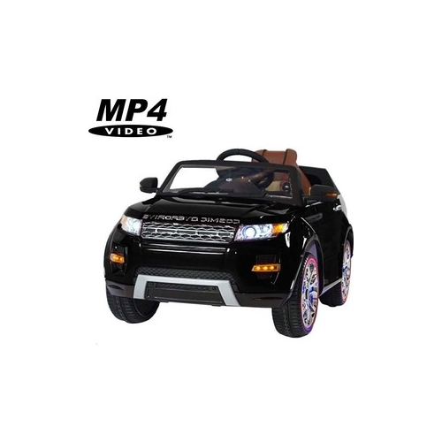 Электромобиль Hollicy Range Rover Luxury Black MP4 12V - SX118-S