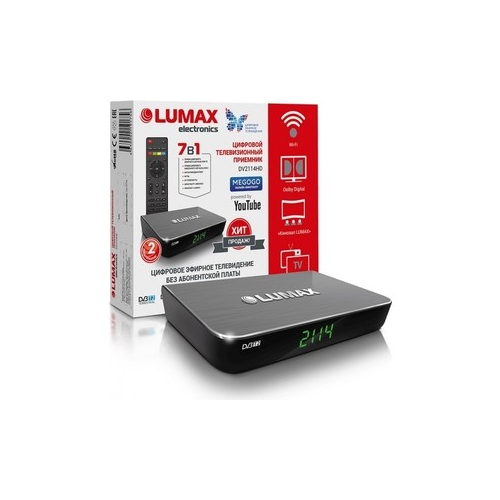 Тюнер DVB-T2 Lumax DV-2114HD