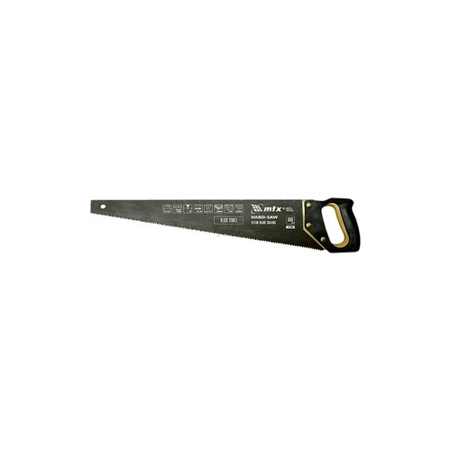 Ножовка MTX 550 мм 7-8 TPI зуб - 3D Black Series (235799)