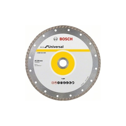 Диск алмазный Bosch Universal Turbo 230-22,23 ECO (2.608.615.039)