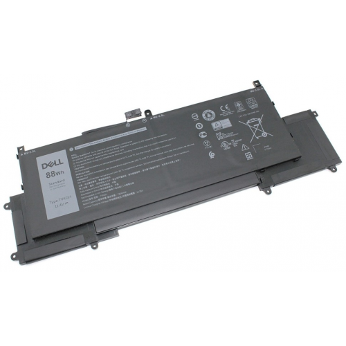 Аккумуляторная батарея для ноутбука Dell Latitude 9510 (7.6V 88Wh/7334mAh) PN: TVKGH