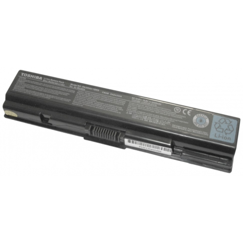 Аккумуляторная батарея для ноутбука Toshiba A200 A300 (10.8V 4400mah) PN: PA3534U-1BRS, черная