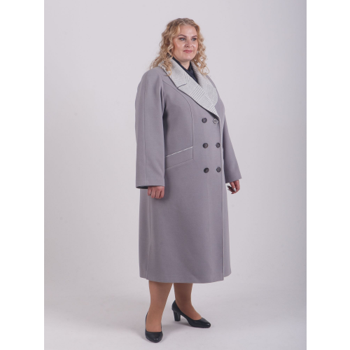 Женское пальто Trevery/Тревери 80405-1_66_серый